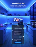 Flexible Govee LED Neon Rope Lights 5m length with RGBIC colors