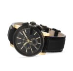 Gucci G-Chrono YA101203 black guilloché dial watch with G-shaped bezel