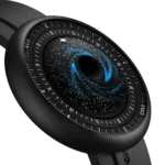 CIGA Design x Label Noir Blue Planet II Black Star watch with DLC titanium case