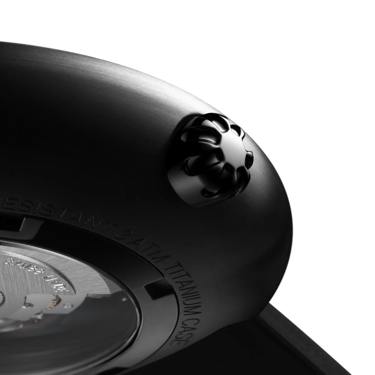 CIGA Design x Label Noir Blue Planet II Black Star watch with DLC titanium case