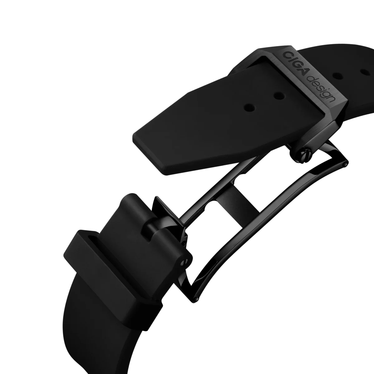 CIGA Design x Label Noir Blue Planet II Black Star watch with DLC titanium case