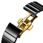 CIGA Design Blue Planet II Gilded Age watch with 24K gold earth dial and ceramic case