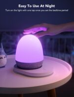 Govee RGBIC smart light lamp with multicolor glow and portable battery base