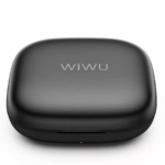 WiWU WI-WM006 AI-powered noise-canceling lavalier microphone with charging case