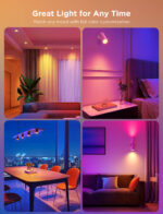 Govee Smart Wi-Fi and Bluetooth GU10 Light Bulb 2-Pack in White