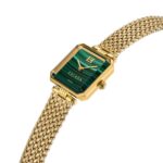 Escada Ava women's watch with green dial and gold-plated bracelet