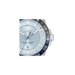 BOSS Runner 3H men's watch with light blue dial and stainless steel bracelet