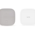 White Philips WiZ Smart Portable Button for wireless light control