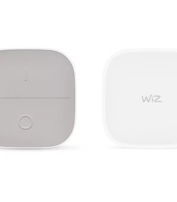 White Philips WiZ Smart Portable Button for wireless light control