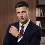 Maserati Sorpasso Chronograph with Brown Sunray Dial and Leather Strap