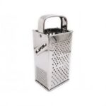 Geor 23cm four-sided zinc alloy food grater for kitchen use
