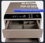 Multilayer Fingerprint and Password Smart Safe Box for Hidden Drawer