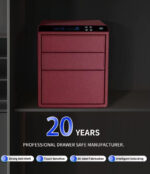 XAG-PGC3-Y Multilayer Fingerprint and Password Smart Safe Box for Hidden Drawer