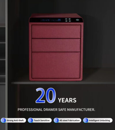 XAG-PGC3-Y Multilayer Fingerprint and Password Smart Safe Box for Hidden Drawer