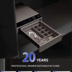 Multilayer Fingerprint and Password Smart Safe Box for Hidden Drawer