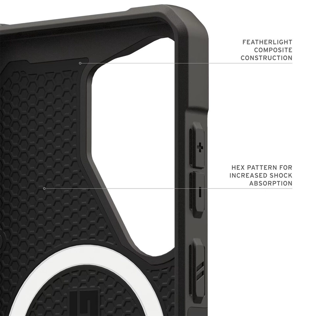 UAG Monarch Pro Kevlar Magnetic Case Black for Samsung Galaxy S26 Ultra