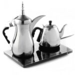Gulf Dalla electric Arabic coffee and tea maker set with digital base