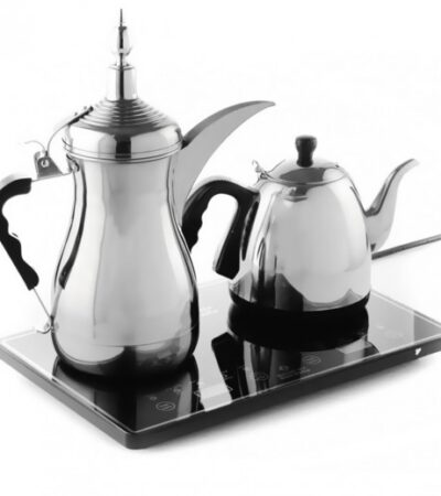 Gulf Dalla electric Arabic coffee and tea maker set with digital base