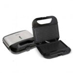 Sumo black 2-slice sandwich maker with non-stick coating and power lights