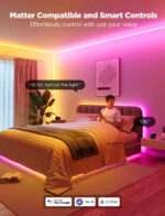 Flexible Govee LED Neon Rope Lights 5m length with RGBIC colors