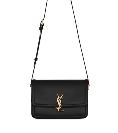 Saint Laurent Medium Solferino Satchel – Black