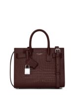 Saint Laurent Classic Sac de Jour Nano – Burgundy