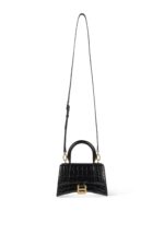 Balenciaga Hourglass XS Top Handle Bag – Black