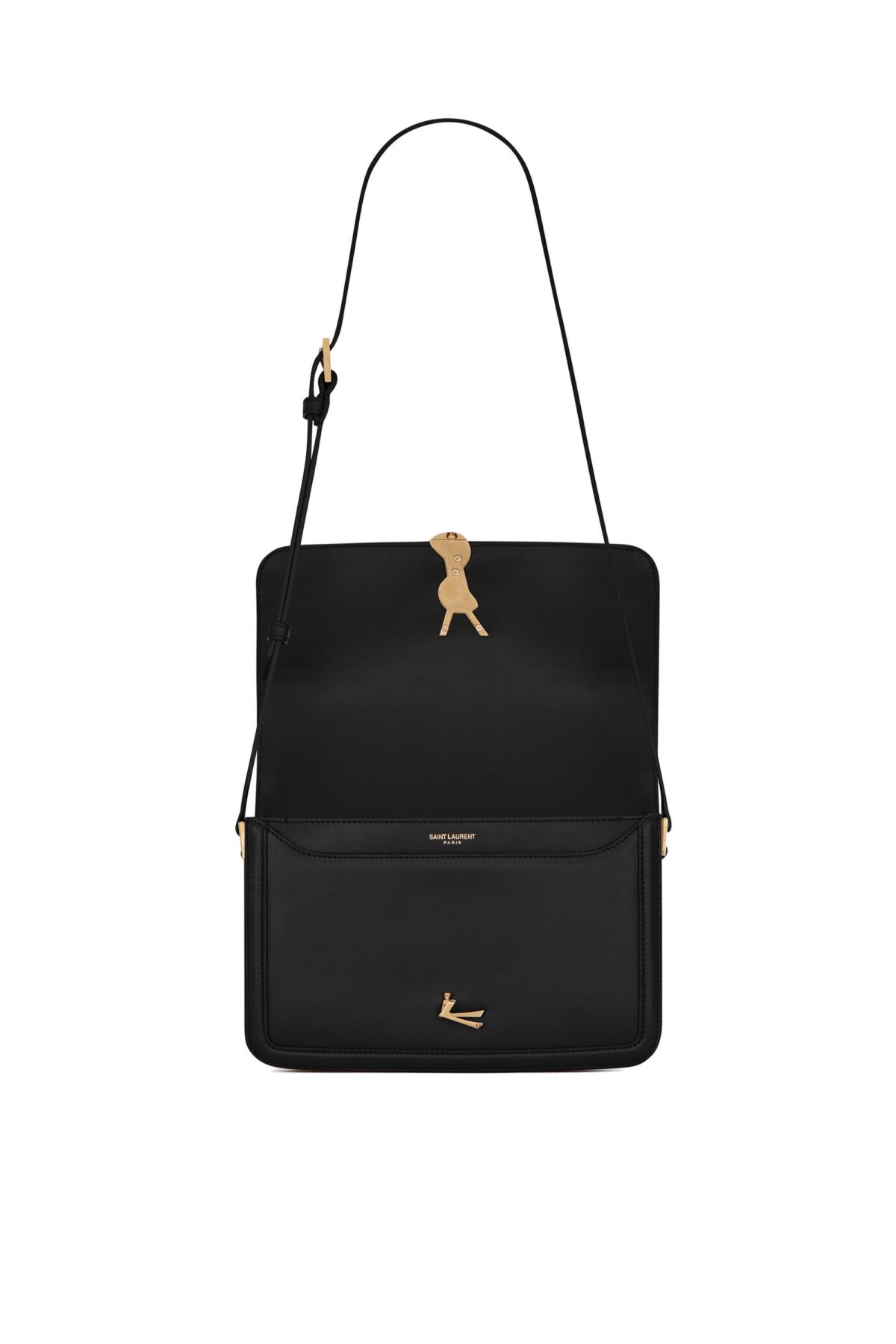 Saint Laurent Medium Solferino Satchel – Black
