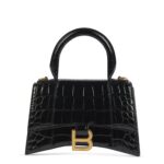 Balenciaga Hourglass XS Top Handle Bag – Black