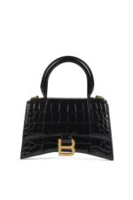 Balenciaga Hourglass XS Top Handle Bag – Black