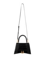 Balenciaga Hourglass Top Handle Bag – Black