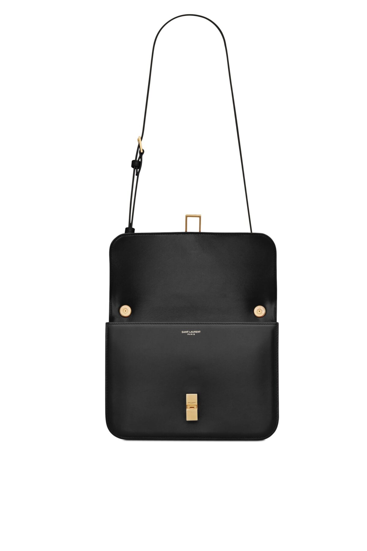 Saint Laurent Le Carré Satchel Bag – Black Designer Shoulder Bag