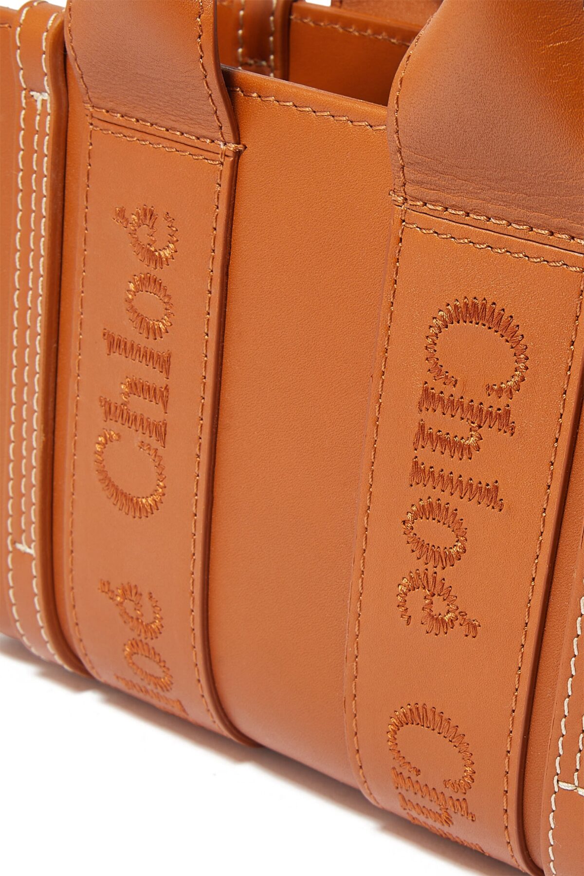 Chloé Woody Mini Tote Bag – Caramel