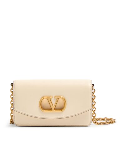 Valentino Garavani Vain Clutch Bag – White
