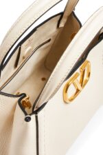 Valentino Garavani Small Alltime Top-handle Bag in White