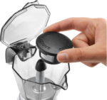 Delonghi Moka Alicia Plus electric coffee maker with digital display