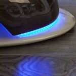 Modern oval fibreglass coffee table suitable for hotel lobbies, office receptions, and home furniture.