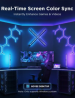 Govee Gaming Light Bars Pro H8048 triple-sided RGBIC lighting