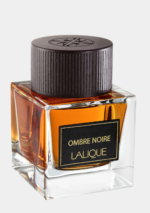 Lalique Ombre Noire 100ml black glass perfume bottle for men and women
