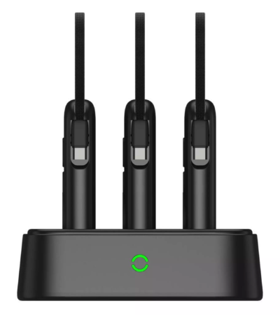 Gizzy 3-in-1 MagSafe Wireless Power Bank 30000mAh Black