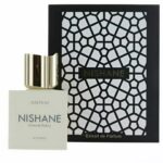 Nishane Hacivat 100ml Eau De Parfum bottle with elegant white and gold packaging