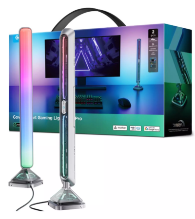 Govee Gaming Light Bars Pro H8048 triple-sided RGBIC lighting