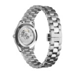 Gucci G-Timeless Slim watch with silver dial and small seconds sub-dial