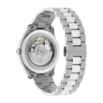 Gucci G-Timeless automatic watch with green dial and stainless steel bracelet