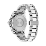 Gucci Dive automatic watch with 40mm silver dial and steel bracelet