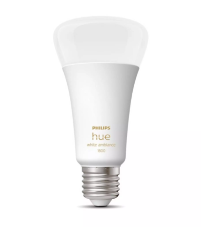 Philips Hue White Ambiance A67 E27 1600 Lumen Smart Bulb Model 929002471901