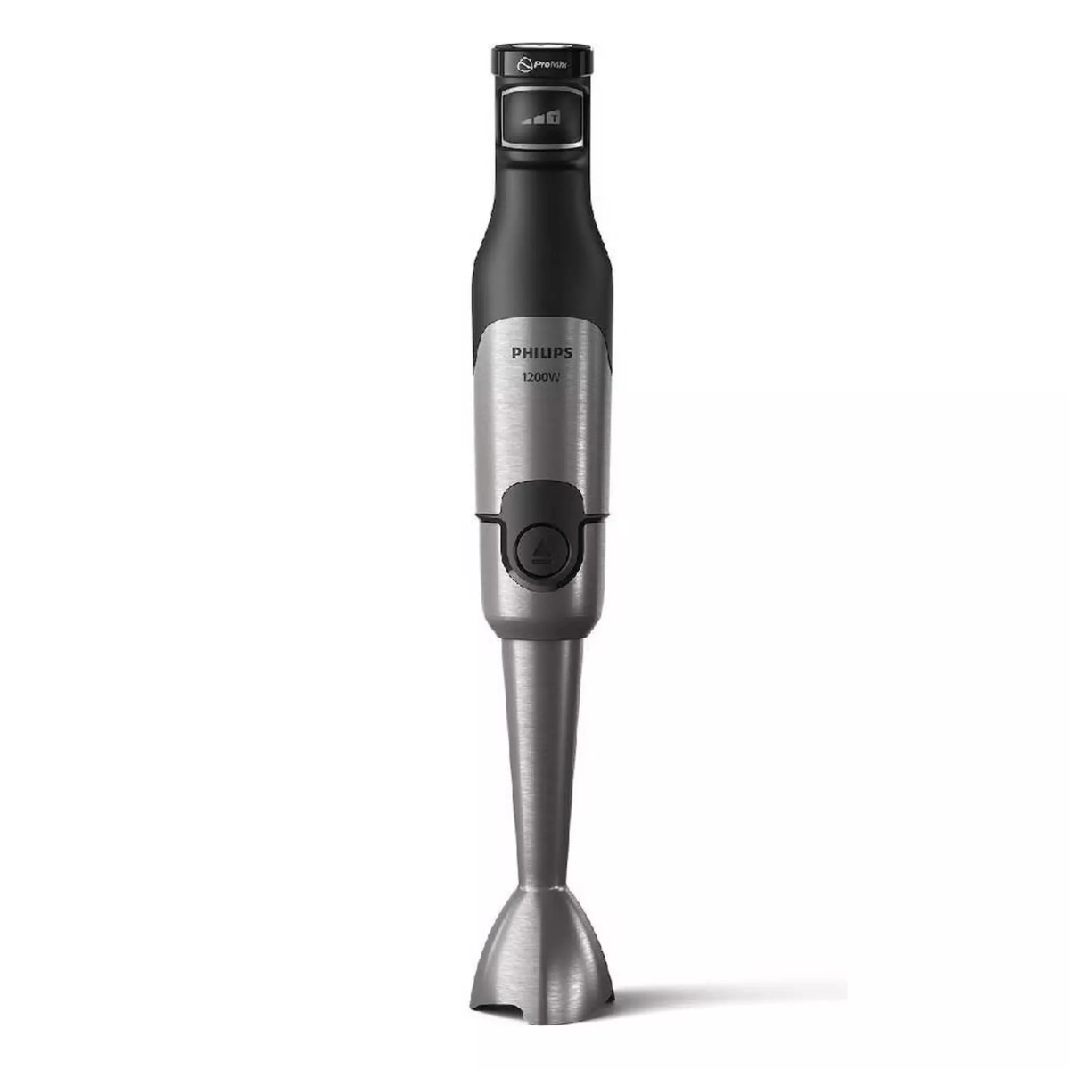 Philips 1200W black hand blender with chopper and spiralizer attachments