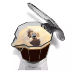 Delonghi Moka Alicia Plus electric coffee maker with digital display