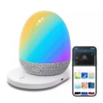 Govee RGBIC smart light lamp with multicolor glow and portable battery base