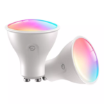 Govee Smart Wi-Fi and Bluetooth GU10 Light Bulb 2-Pack in White